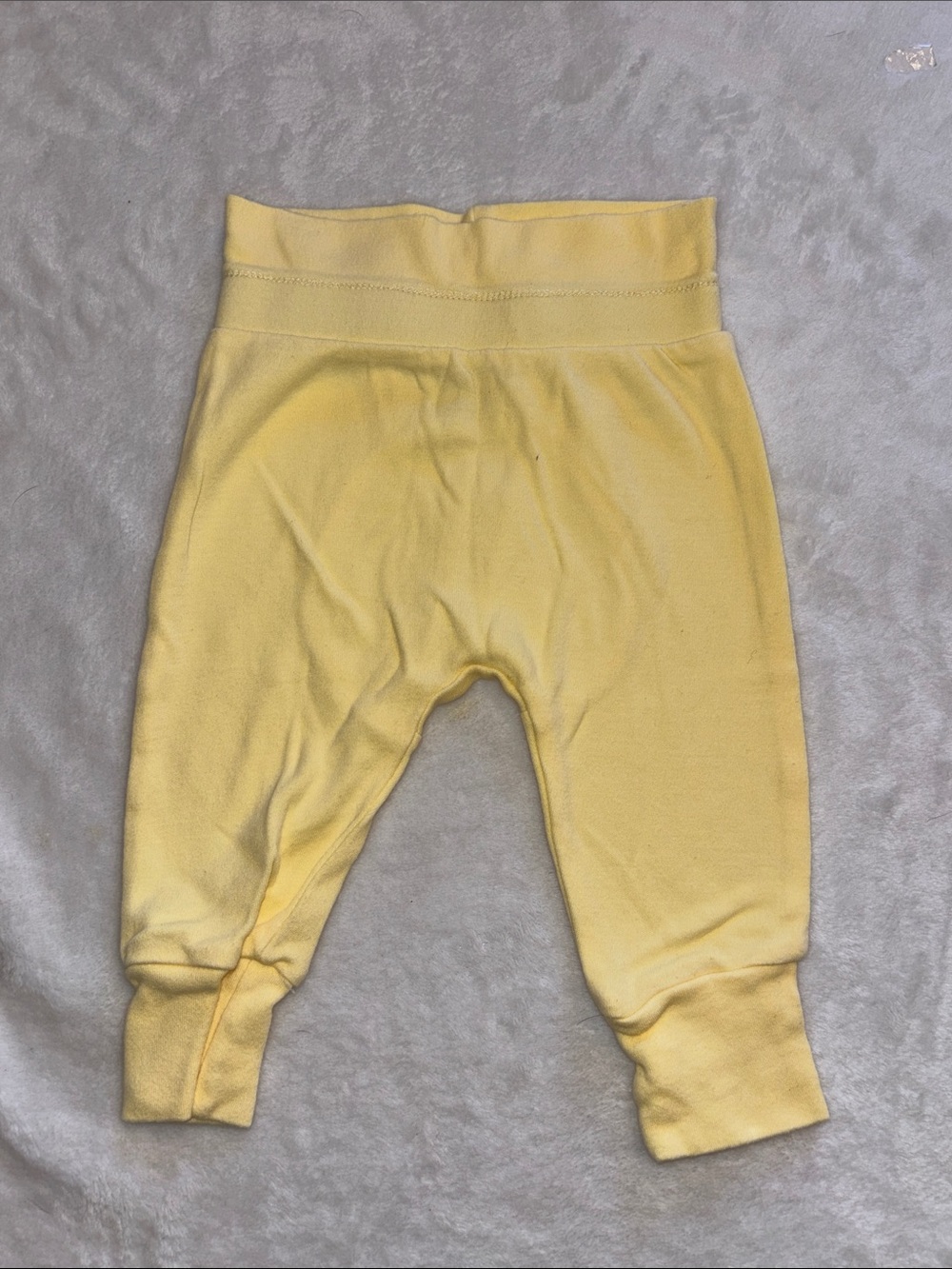 (3 for $10) first impressions Yellow Stretch Cotton Baby Leggings gender neutral